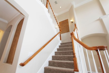 renovierte Treppe